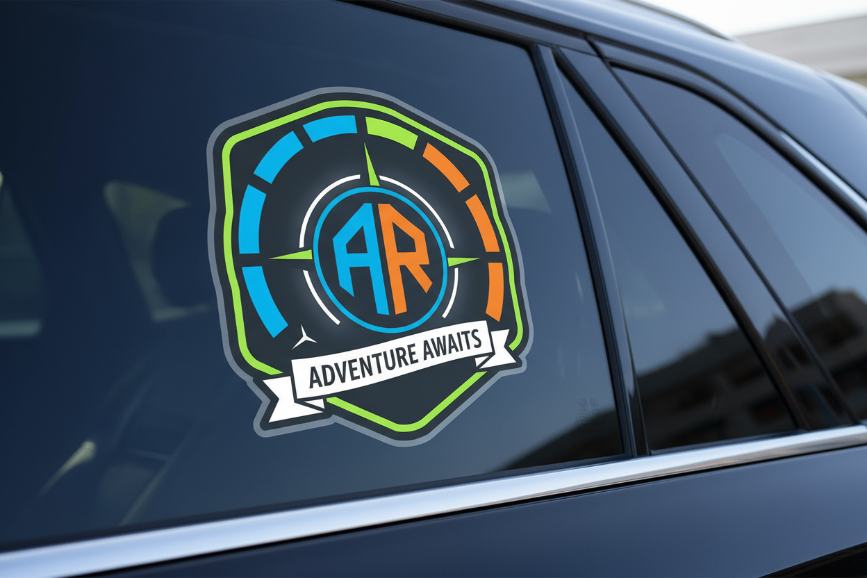 car window sticker