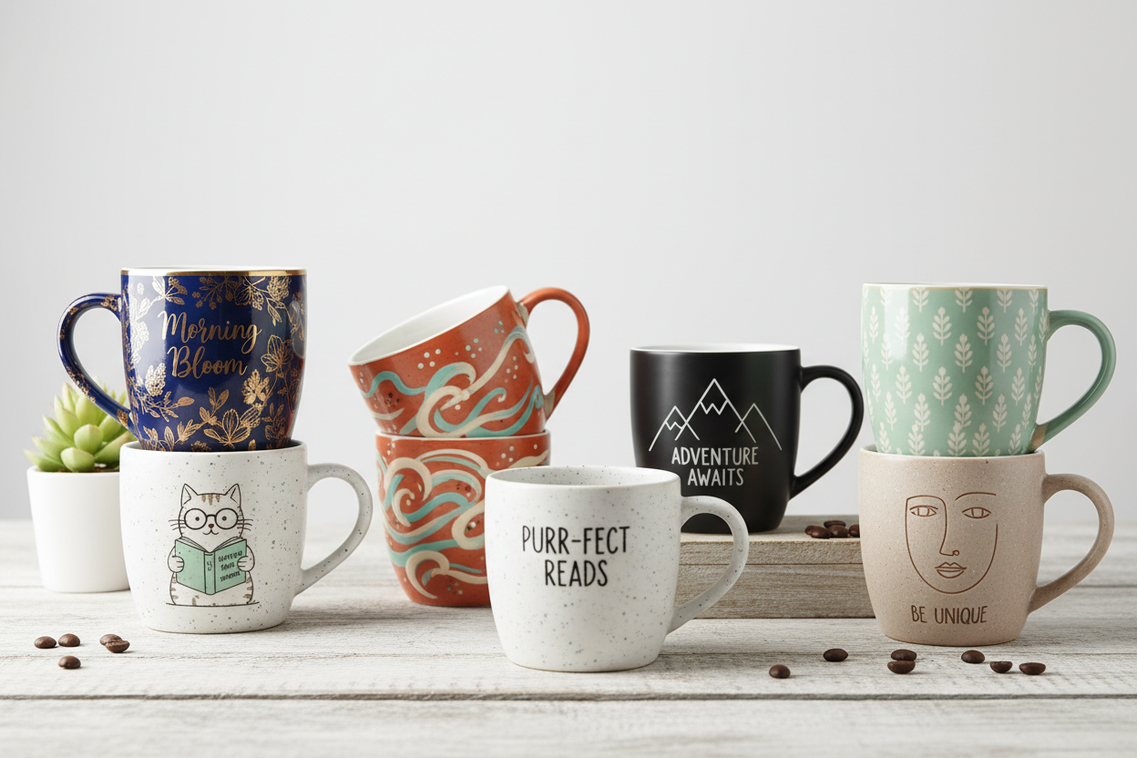 Custom coffee mugs